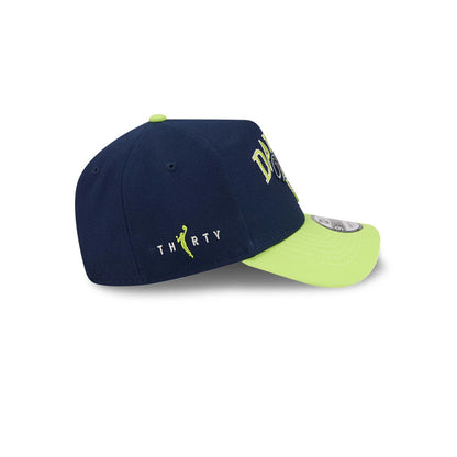 Pictured is this WNBA Tip Off 2026 Dallas Wings 9FORTY A-Frame cap in navy. 4