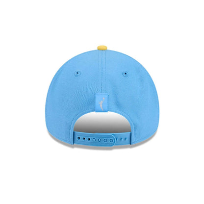 Pictured is this WNBA Tip Off 2026 Chicago Sky 9FORTY A-Frame cap in light blue. 3