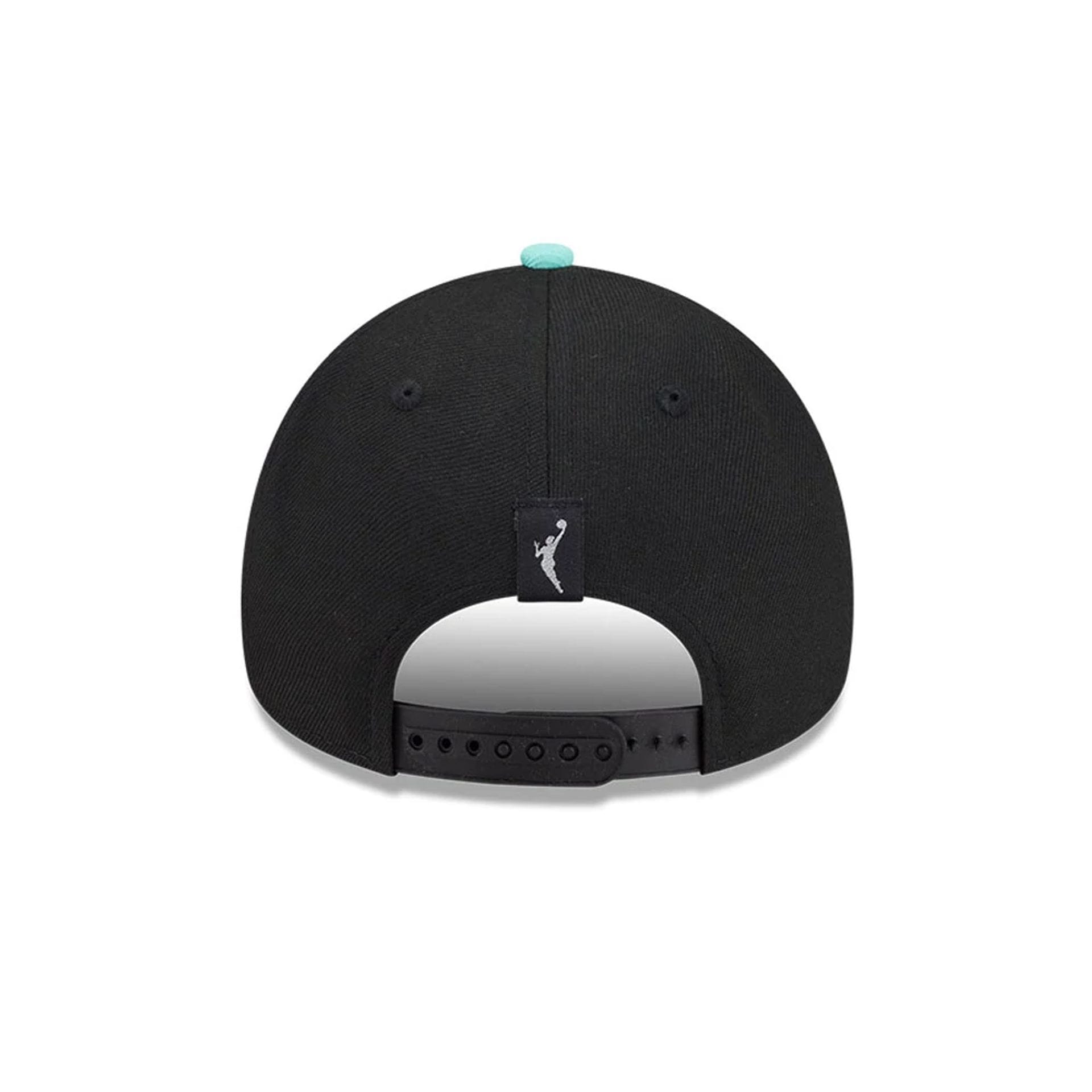 Pictured is this WNBA Tip Off 2026 New York Liberty 9FORTY A-Frame cap in black. 6