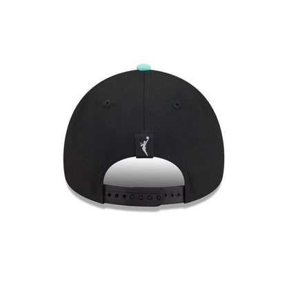 Pictured is this WNBA Tip Off 2026 New York Liberty 9FORTY A-Frame cap in black. 6
