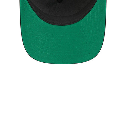 Pictured is this NHL Stanley Cup Champions Chicago Blackhawks 9FORTY M-Crown A-Frame Trucker Adjustable cap in black. 2