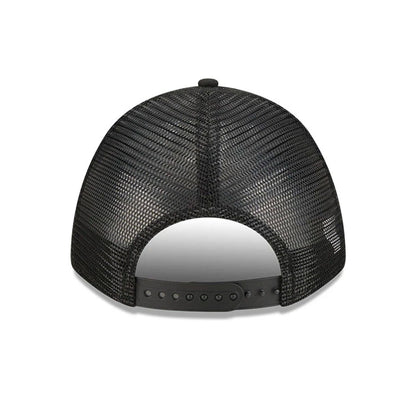 Pictured is this NHL Stanley Cup Champions Detroit Red Wings 9FORTY M-Crown A-Frame Trucker Adjustable cap in black. 7