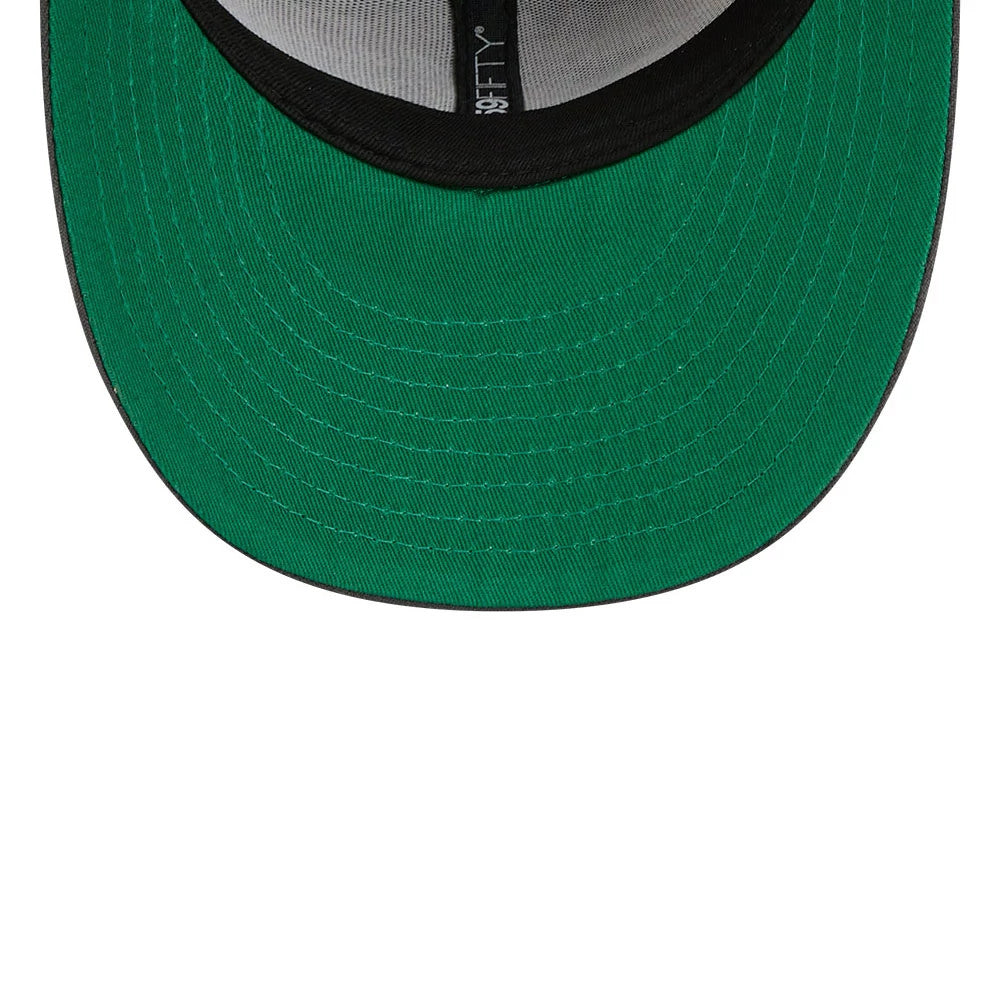 Pictured is this NHL Stanley Cup Champions New York Rangers 59FIFTY Fitted cap in dark grey. 2