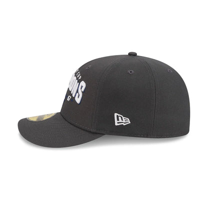 Pictured is this NHL Stanley Cup Champions Toronto Maple Leafs 59FIFTY Fitted cap in dark grey. 6