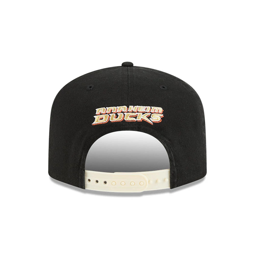 Pictured is this NHL Stanley Cup Champions Anaheim Ducks 19TWENTY Adjustable cap in Black. 4
