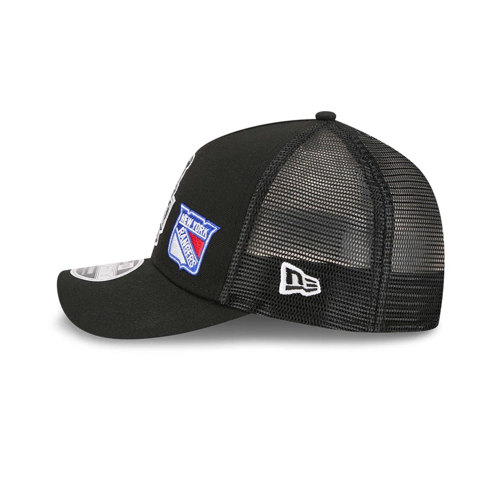 Pictured is this NHL Stanley Cup Champions Montreal Canadiens 9FORTY M-Crown A-Frame Trucker Adjustable cap in black. 6