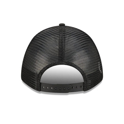 Pictured is this NHL Stanley Cup Champions Montreal Canadiens 9FORTY M-Crown A-Frame Trucker Adjustable cap in black. 7