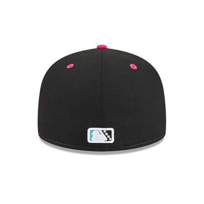 Pictured is this MiLB La Copa 2026 Salt Lake City Bee 59FIFTY Fitted cap in black. 7