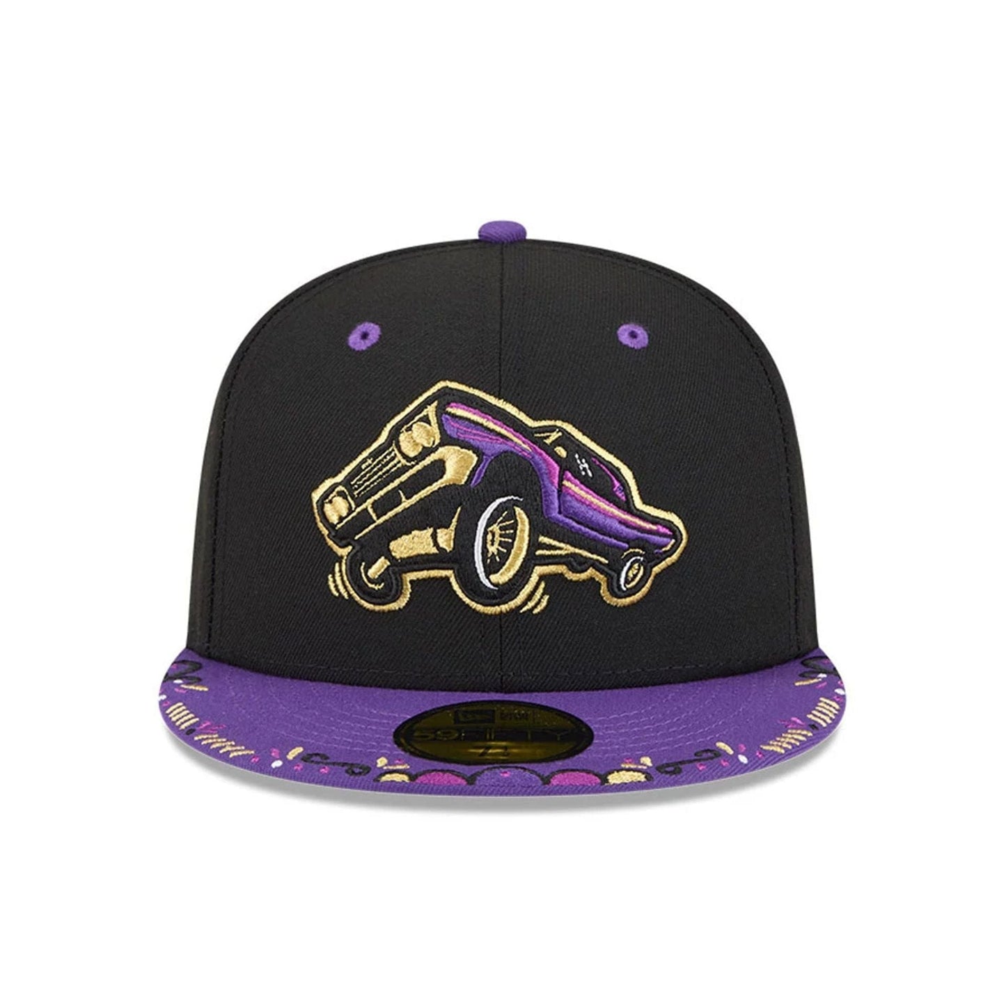 Pictured is this MiLB La Copa 2026 Fresno Grizzlies 59FIFTY Fitted cap in Black. 3