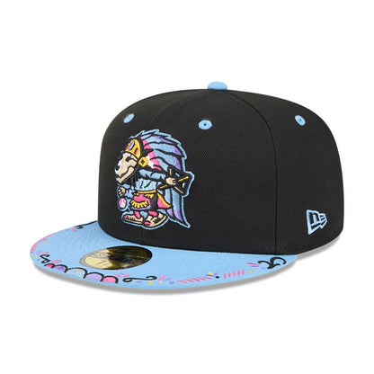 Pictured is this MiLB La Copa 2026 El Paso Chihuahuas 59FIFTY Fitted cap in Black. 1