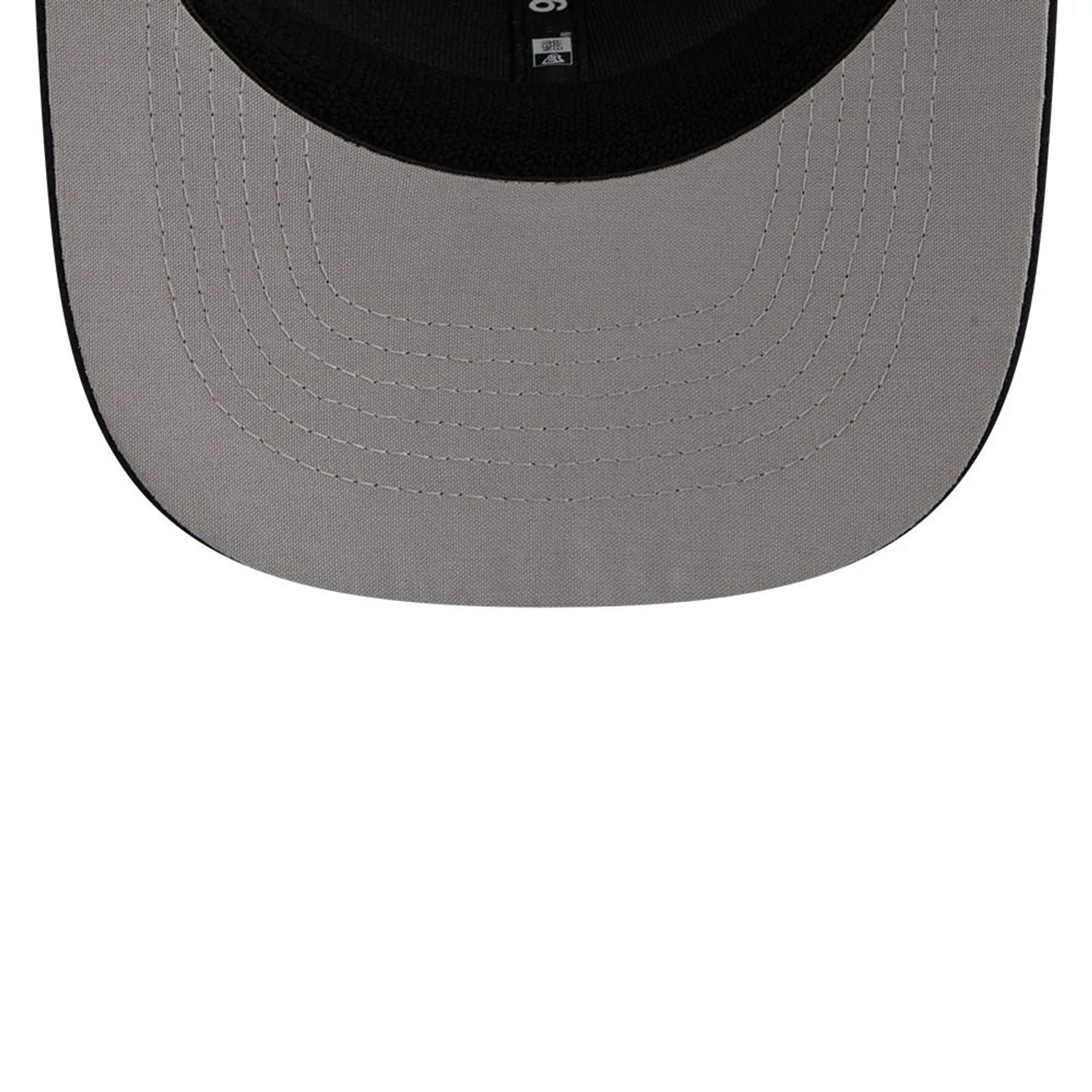 Pictured is this MiLB La Copa 2026 Memphis Redbirds 9SEVENTY Stretch Snap cap in navy. 2