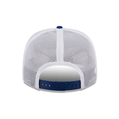 Pictured is this MiLB La Copa 2026 Hillsboro Hops 9SEVENTY Stretch Snap cap in blue. 7