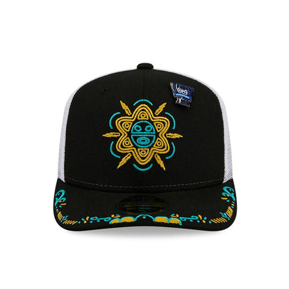 Pictured is this MiLB La Copa 2026 Buffalo Bisons 9SEVENTY Stretch Snap cap in black. 3