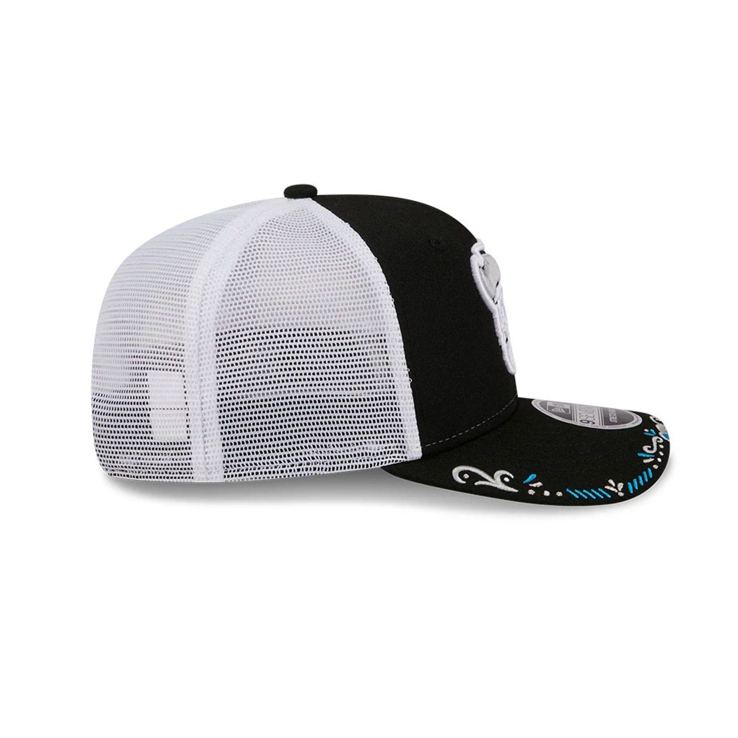 Pictured is this MiLB La Copa 2026 Las Vegas Aviators 9SEVENTY Stretch Snap cap in blue. 6