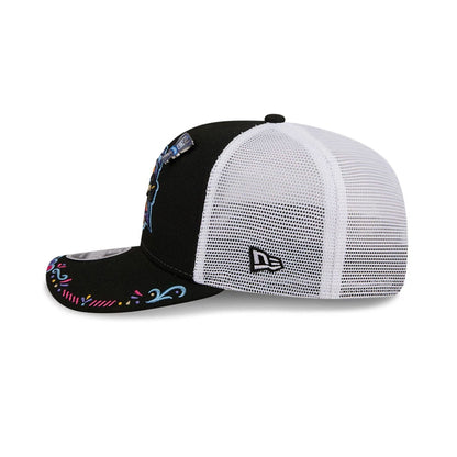 Pictured is this MiLB La Copa 2026 El Paso Chihuahuas 9SEVENTY Stretch Snap cap in Black. 5