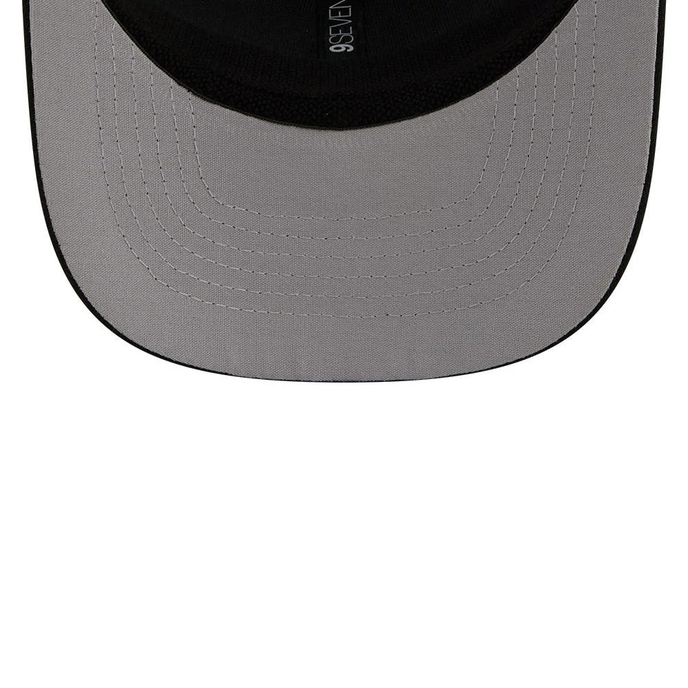 Pictured is this MiLB La Copa 2026 Fresno Grizzlies 9SEVENTY Stretch Snap cap in Black. 2