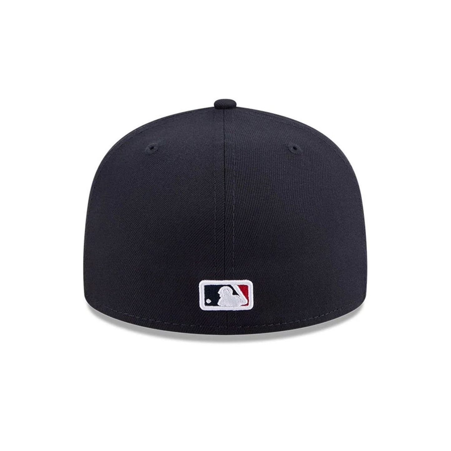 Pictured is this MLB Jackie Robinson Boston Red Sox 59FIFTY Fitted cap in navy. 7