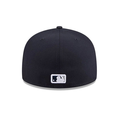 Pictured is this MLB Jackie Robinson New York Yankees 59FIFTY Fitted cap in navy. 7