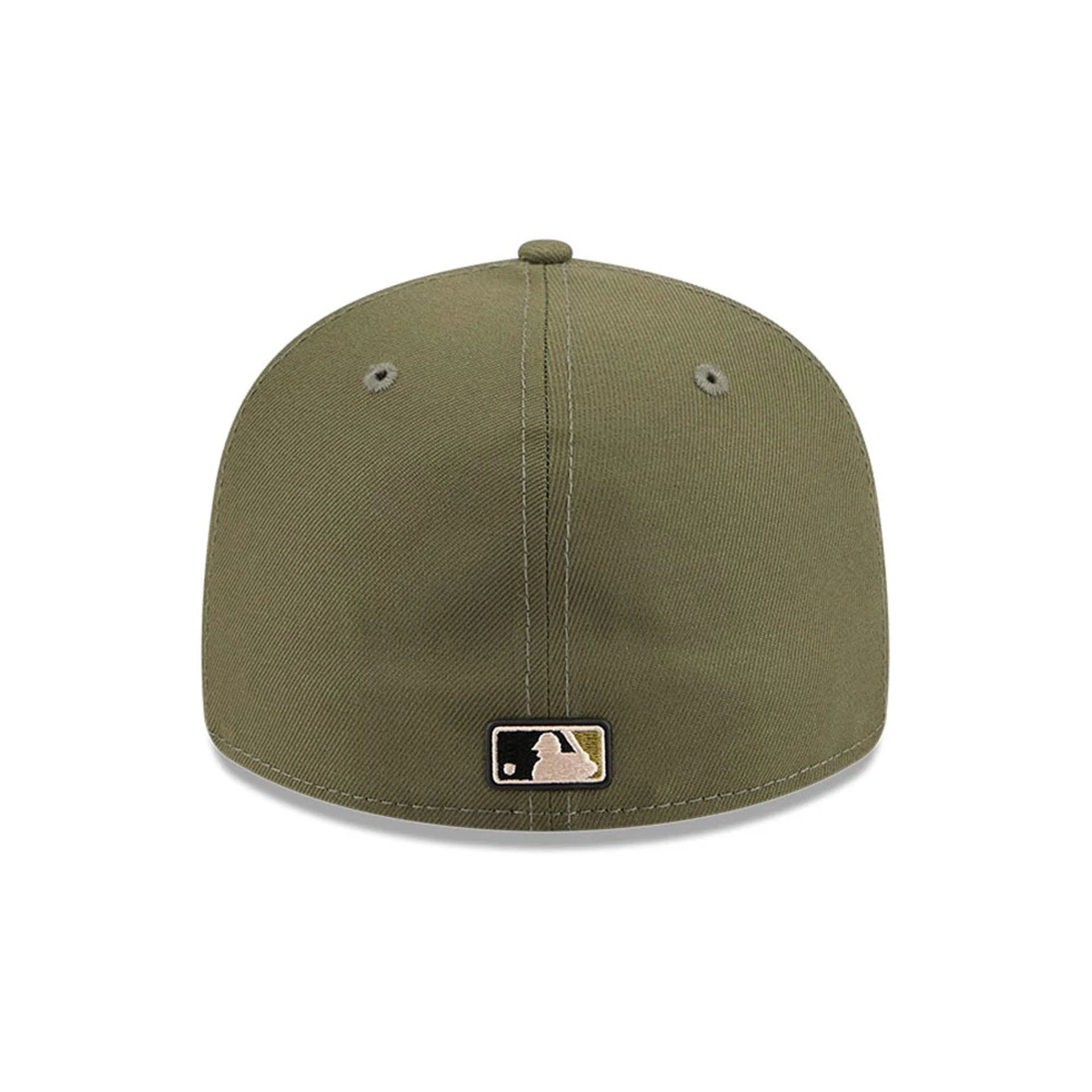 Pictured is this MLB Armed Forces Day 2026 Detroit Tigers Low Profile 59FIFTY Fitted cap in green. 7