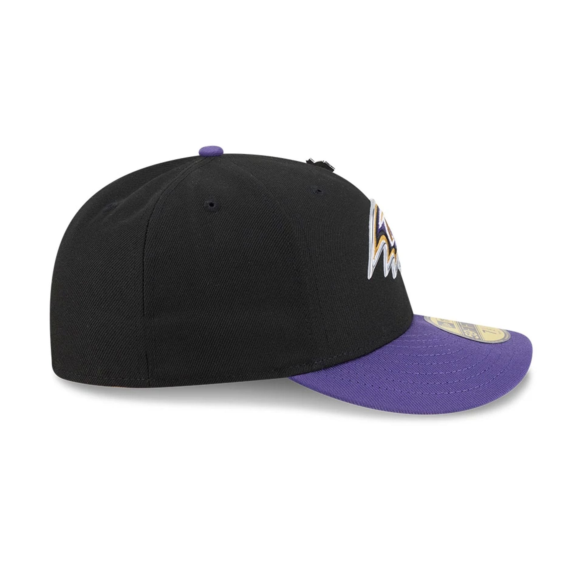 Pictured is this NFL Draft 2026 Baltimore Ravens 59FIFTY Fitted cap in black. 7