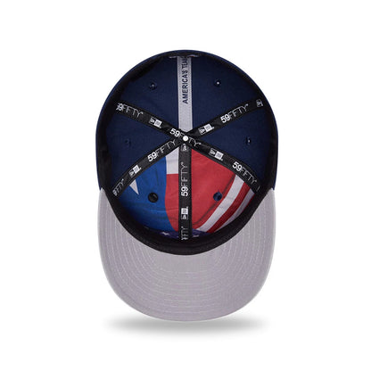 Pictured is this NFL Draft 2026 Dallas Cowboys 59FIFTY Fitted cap in dark blue. 2