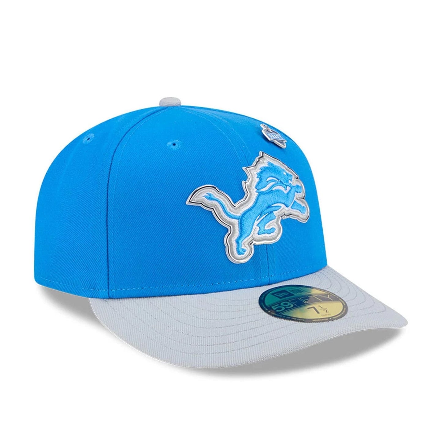Pictured is this NFL Draft 2026 Detroit Lions 59FIFTY Fitted cap in blue. 4