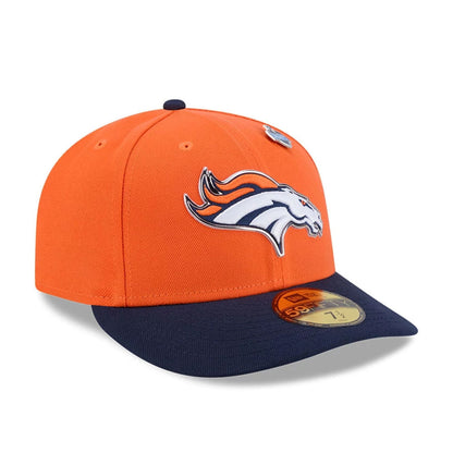 Pictured is this NFL Draft 2026 Denver Broncos 59FIFTY Fitted cap in orange. 4