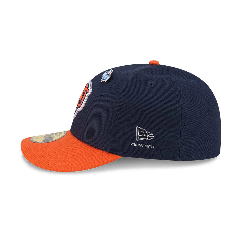 Pictured is this NFL Draft 2026 Chicago Bears 59FIFTY Fitted cap in navy. 6