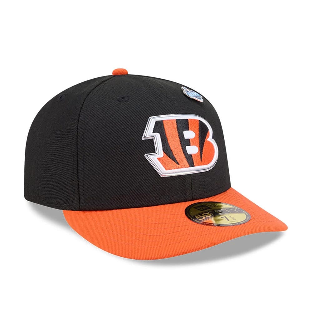 Pictured is this NFL Draft 2026 Cincinnati Bengals 59FIFTY Fitted cap in black. 4
