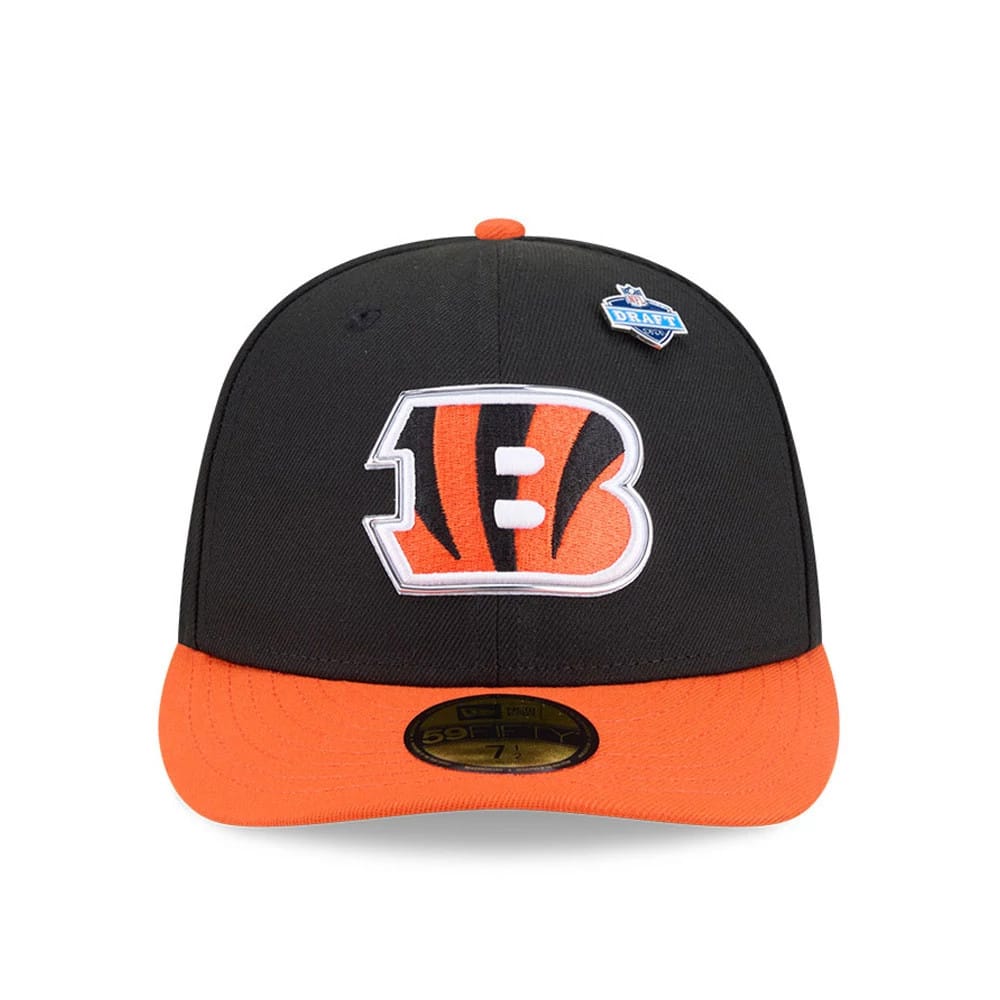 Pictured is this NFL Draft 2026 Cincinnati Bengals 59FIFTY Fitted cap in black. 3