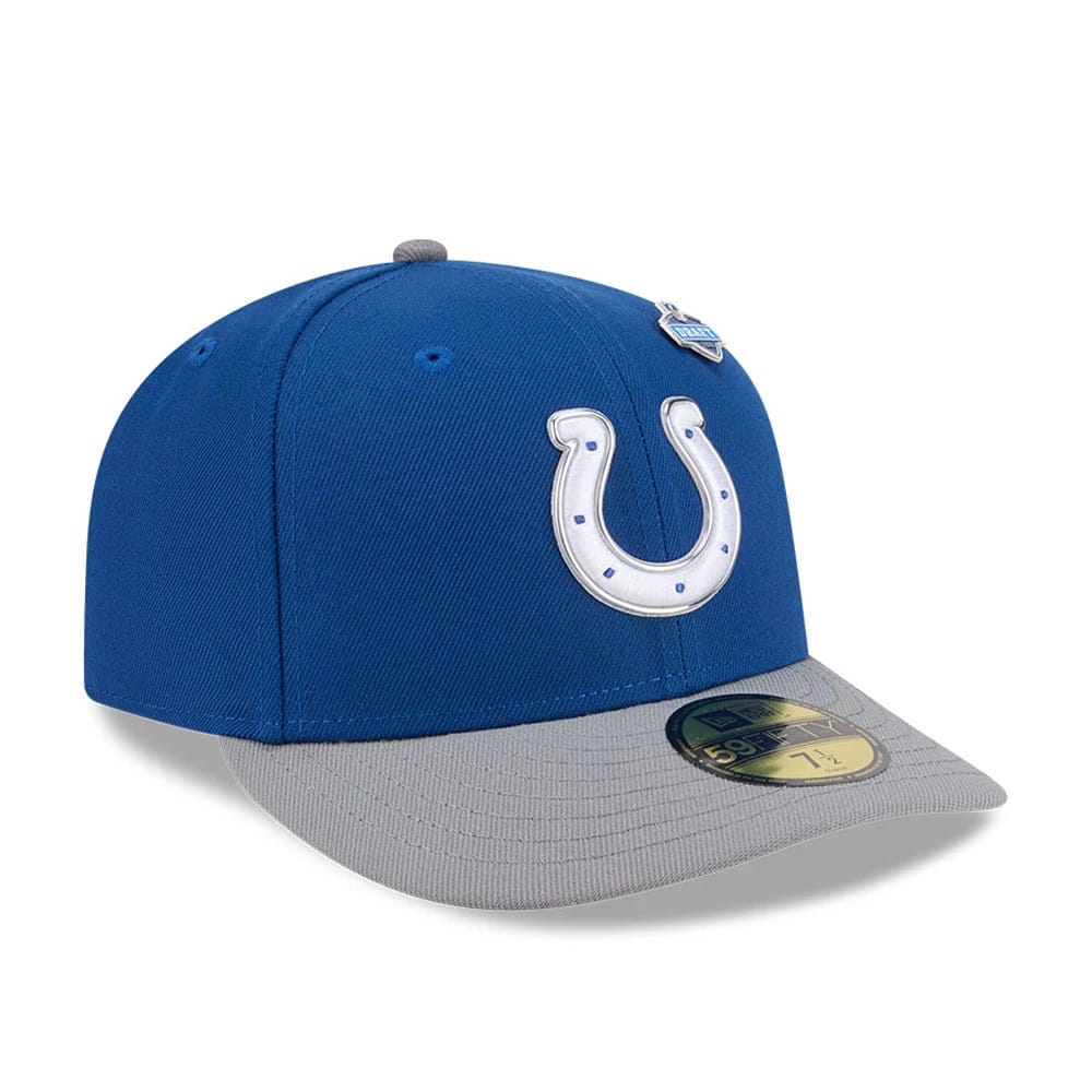 Pictured is this NFL Draft 2026 Indianapolis Colts 59FIFTY Fitted cap in blue. 4