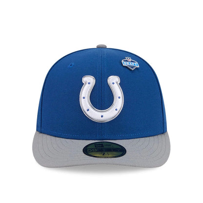 Pictured is this NFL Draft 2026 Indianapolis Colts 59FIFTY Fitted cap in blue. 3