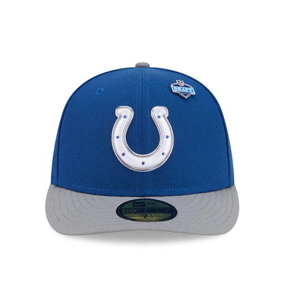 Pictured is this NFL Draft 2026 Indianapolis Colts 59FIFTY Fitted cap in blue. 3