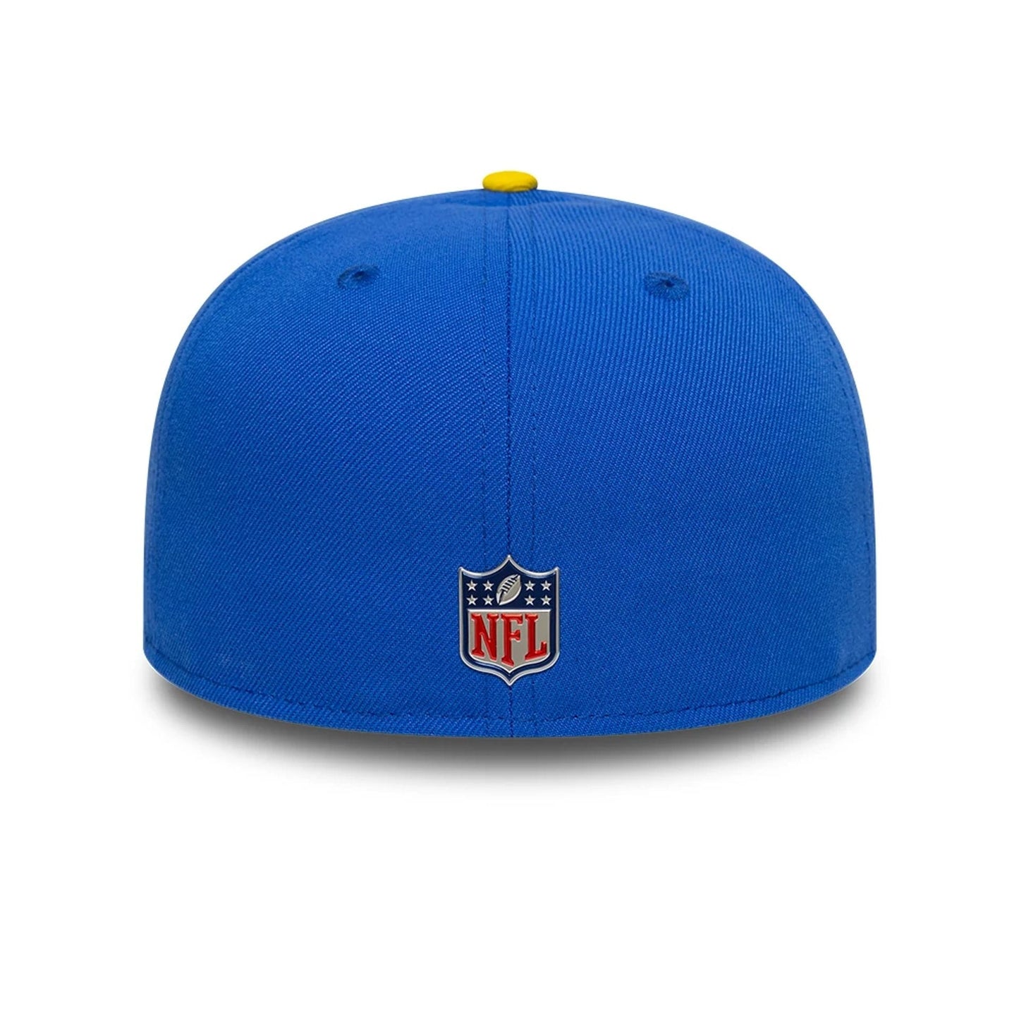 Pictured is this NFL Draft 2026 LA Rams 59FIFTY Fitted cap in bright blue. 5