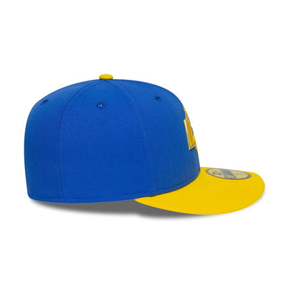 Pictured is this NFL Draft 2026 LA Rams 59FIFTY Fitted cap in bright blue. 7