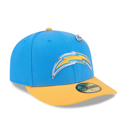 Pictured is this NFL Draft 2026 LA Chargers 59FIFTY Fitted cap in blue. 4