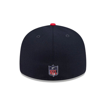 Pictured is this NFL Draft 2026 Houston Texans 59FIFTY Fitted cap in navy. 5