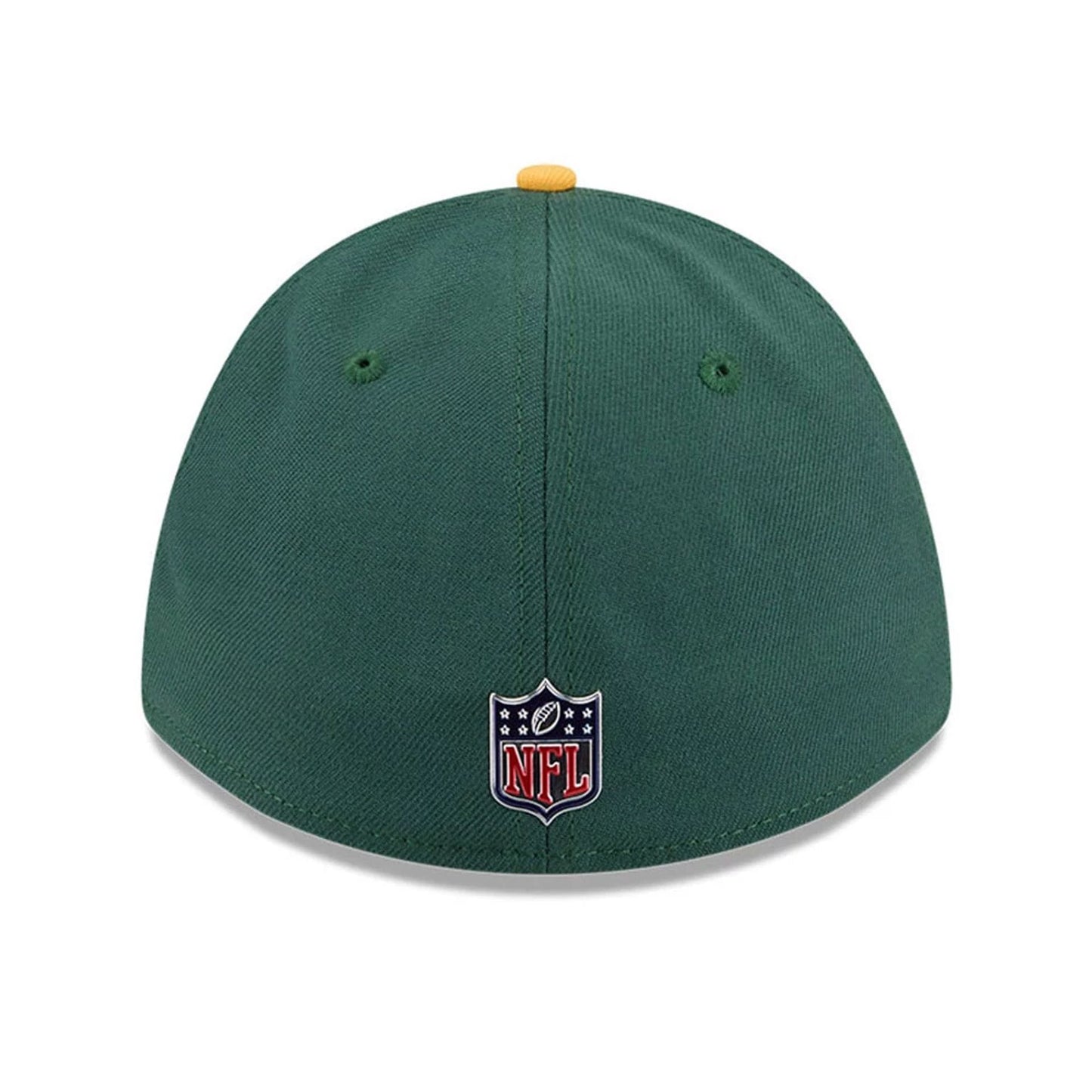 Pictured is this NFL Draft 2026 Green Bay Packers 39THIRTY M-Crown Stretch Fit cap in dark green. 5