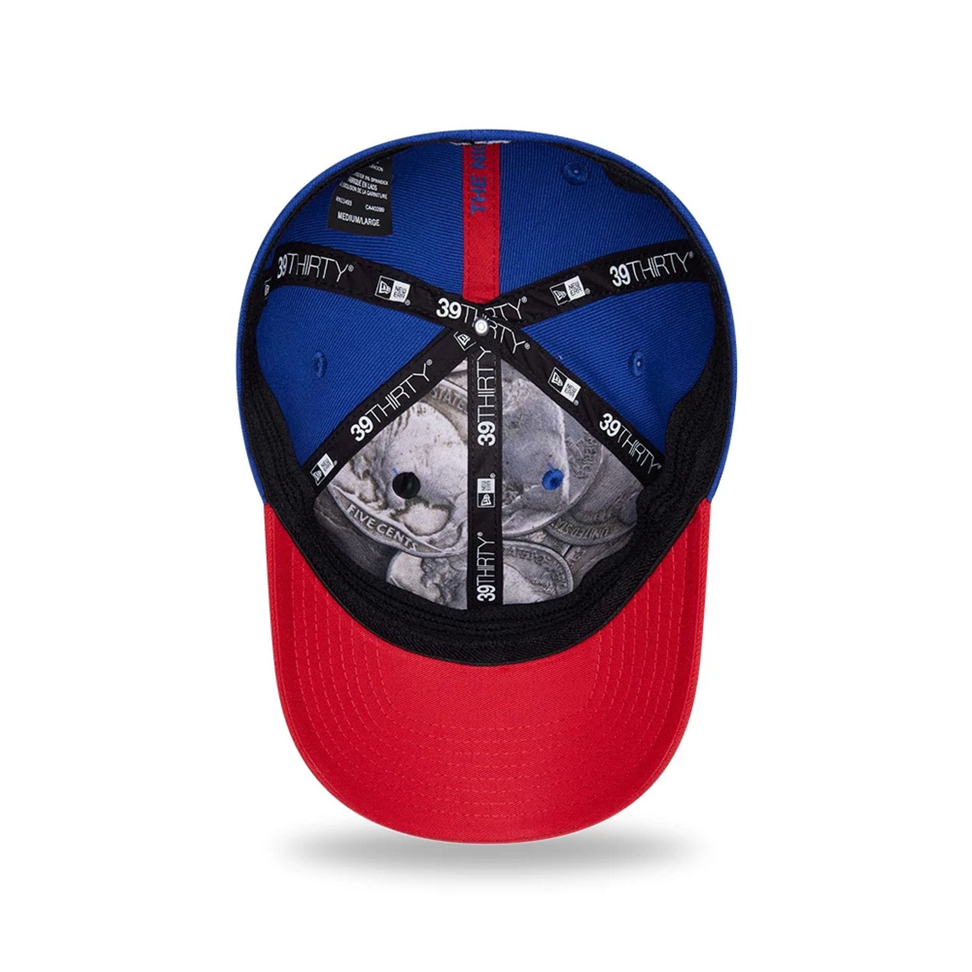 Pictured is this NFL Draft 2026 Buffalo Bills 39THIRTY M-Crown Stretch Fit cap in blue. 2