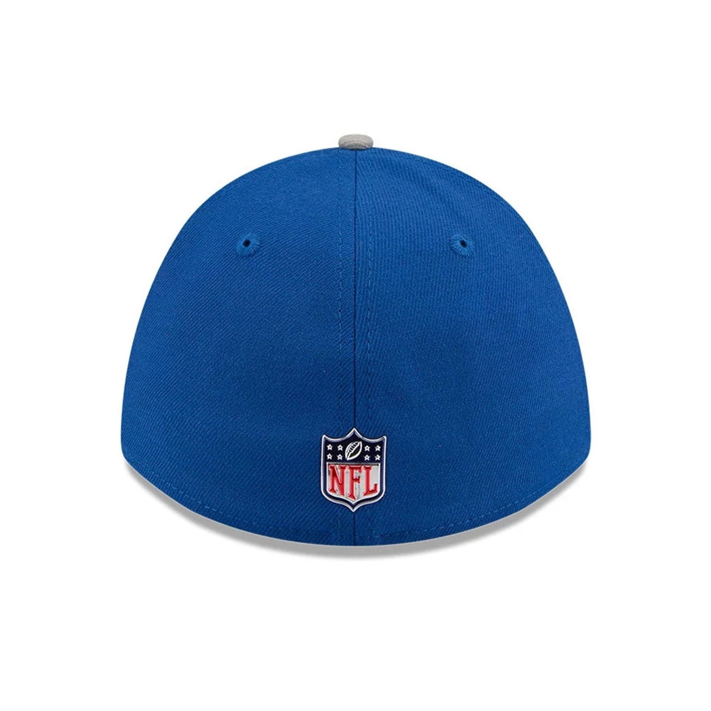 Pictured is this NFL Draft 2026 Indianapolis Colts 39THIRTY M-Crown Stretch Fit cap in blue. 5