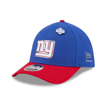 Pictured is this NFL Draft 2026 New York Giants 39THIRTY M-Crown Stretch Fit cap in blue. 1