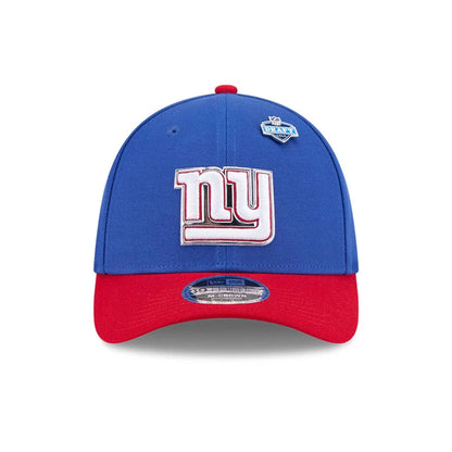 Pictured is this NFL Draft 2026 New York Giants 39THIRTY M-Crown Stretch Fit cap in blue. 3