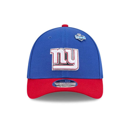 Pictured is this NFL Draft 2026 New York Giants 39THIRTY M-Crown Stretch Fit cap in blue. 3