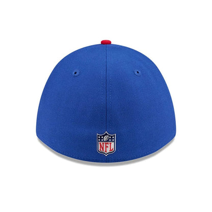 Pictured is this NFL Draft 2026 New York Giants 39THIRTY M-Crown Stretch Fit cap in blue. 5