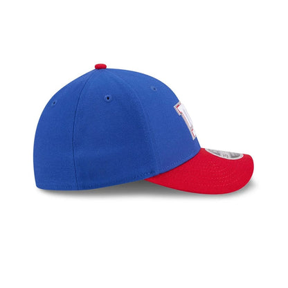 Pictured is this NFL Draft 2026 New York Giants 39THIRTY M-Crown Stretch Fit cap in blue. 7