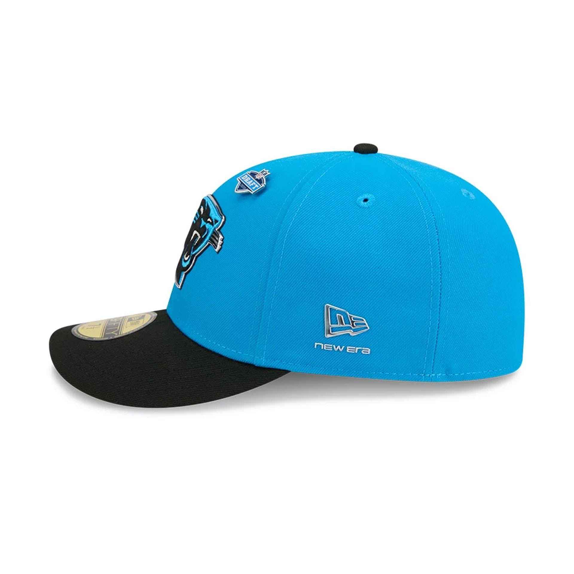 Pictured is this NFL Draft 2026 Carolina Panthers 59FIFTY Fitted cap in blue. 6
