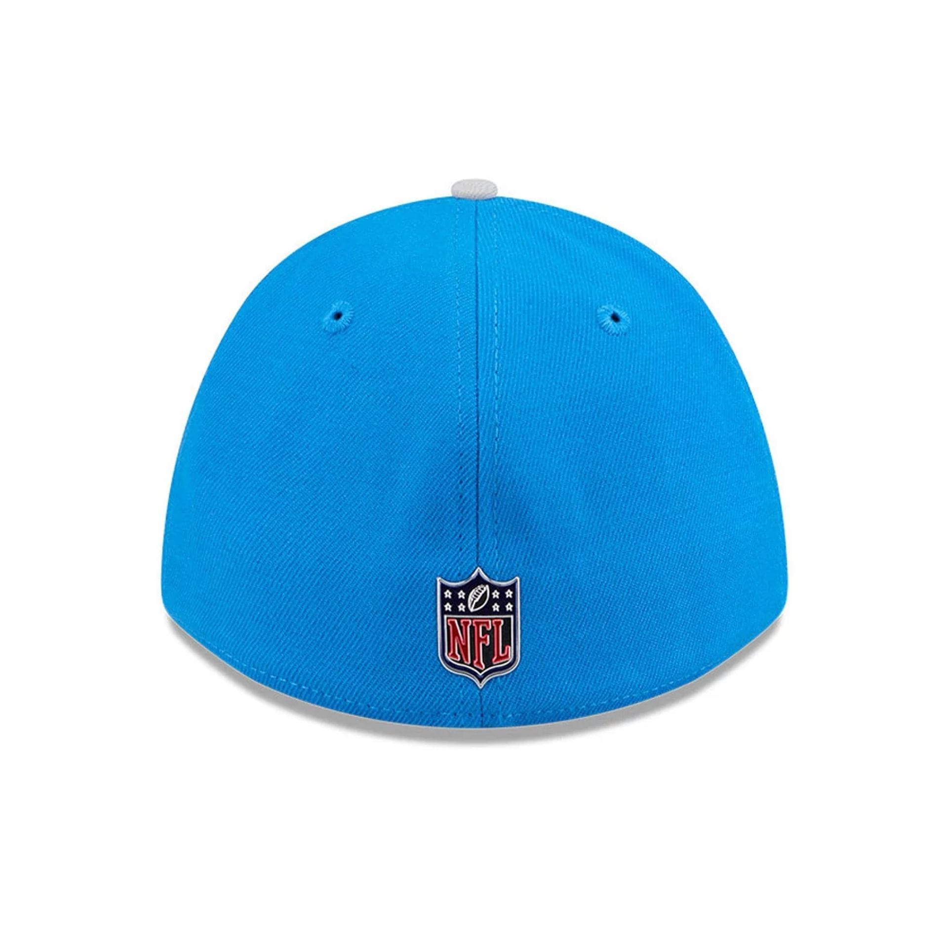 Pictured is this NFL Draft 2026 Detroit Lions 39THIRTY M-Crown Stretch Fit cap in blue. 5