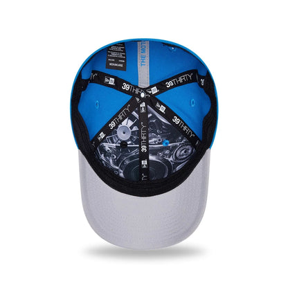 Pictured is this NFL Draft 2026 Detroit Lions 39THIRTY M-Crown Stretch Fit cap in blue. 2