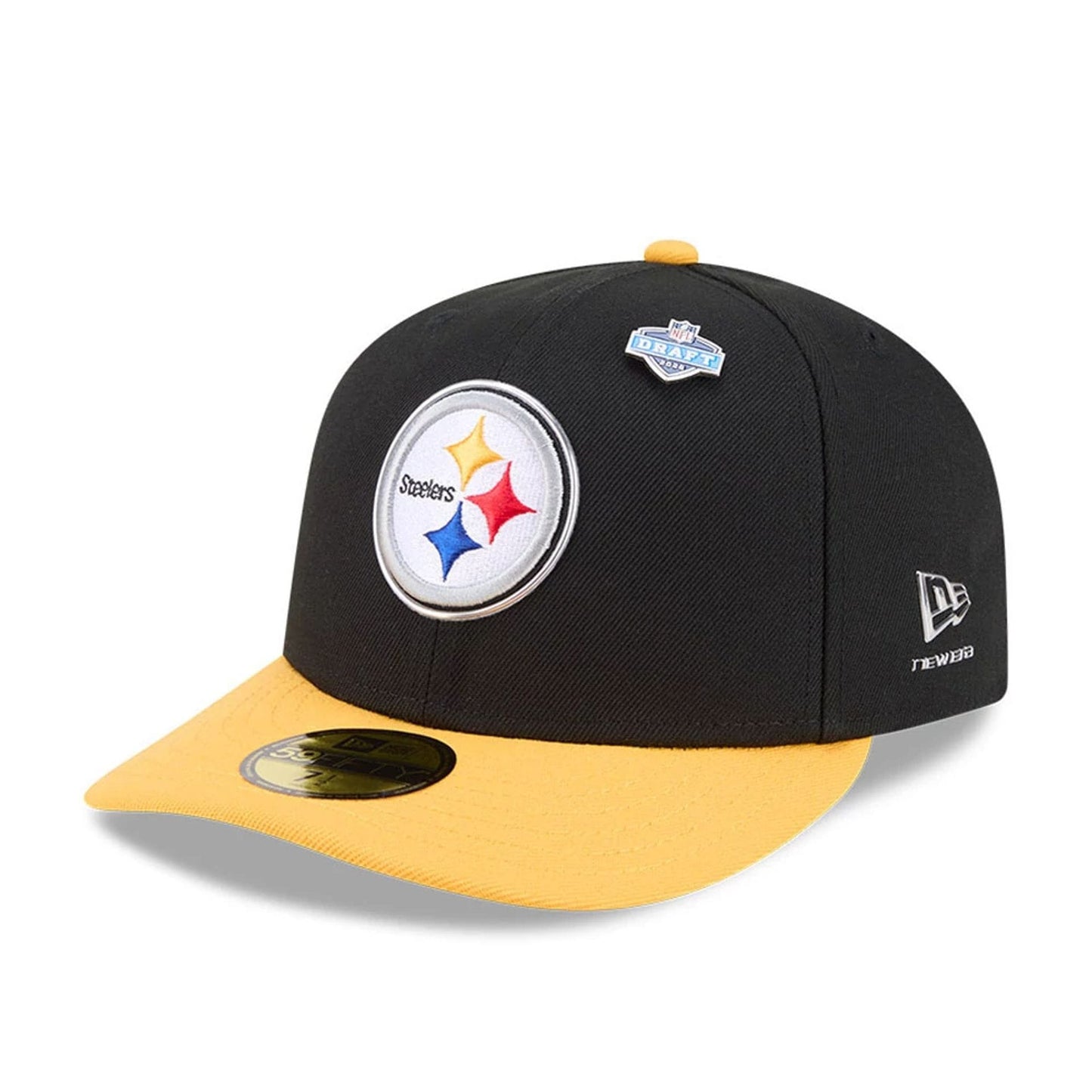 Pictured is this NFL Draft 2026 Pittsburgh Steelers 59FIFTY Fitted cap in black. 1