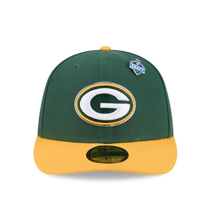 Pictured is this NFL Draft 2026 Green Bay Packers 59FIFTY Fitted cap in dark green. 3